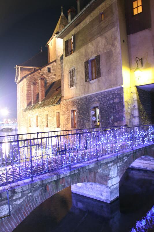 Les illuminations de Noël d’Annecy