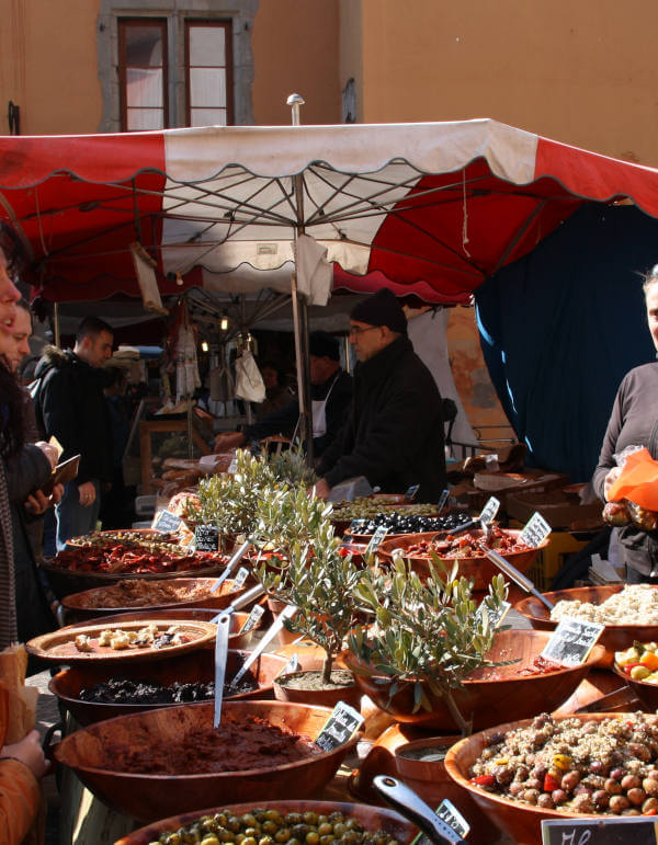 Les marchés à Annecy
