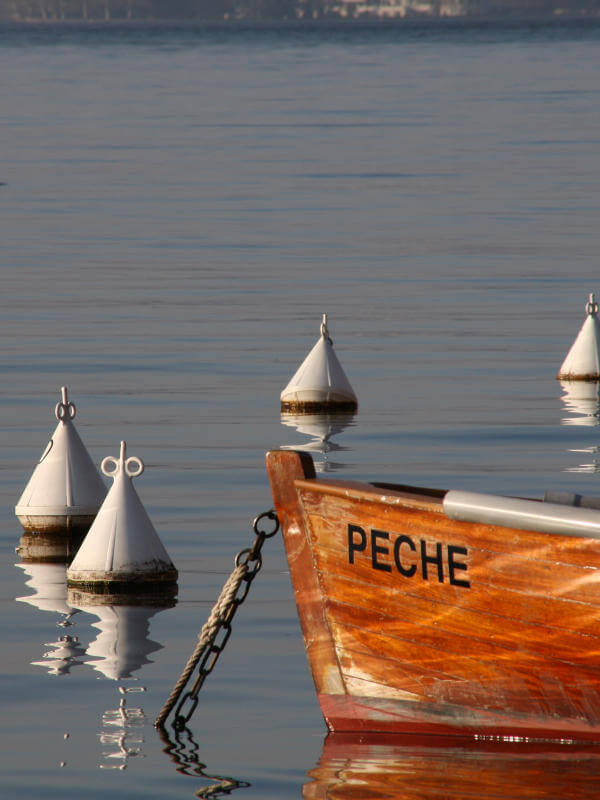 Pêche au lac d'Annecy bateau peche anecy Bateau de pêche