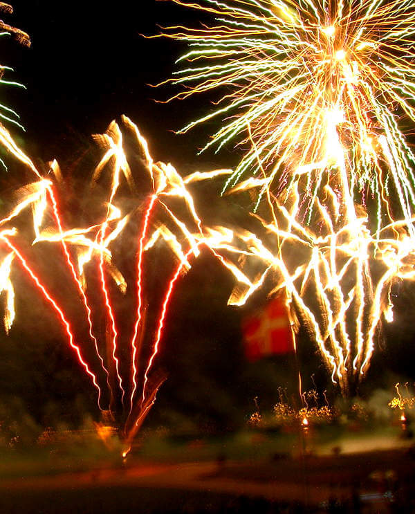 Feux d’artifice du 14 juillet 2024 à Annecy