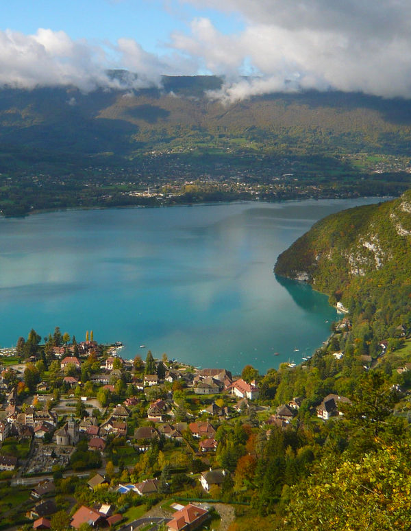 Baie de Talloires, lac d'Annecy