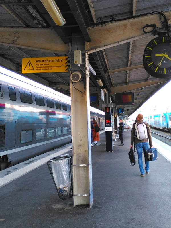 Venir en train à Annecy quai gare annecy quai gare annecy train