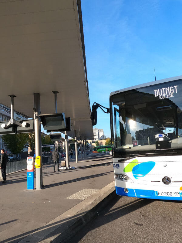 Venir en bus à Annecy