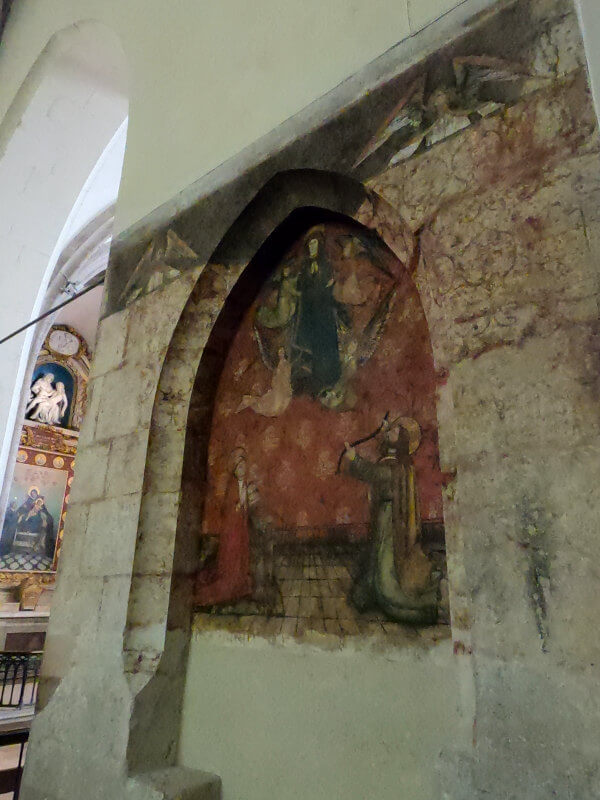 Les surprises de l'église Saint-Maurice d'Annecy eglise saint maurice peinture peinture dans église à Annecy