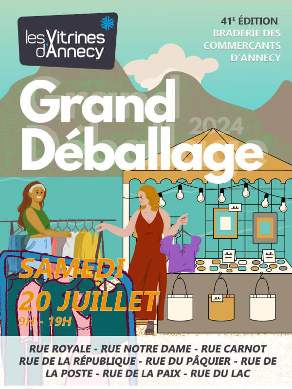 Grand déballage des commerçants des commerçants